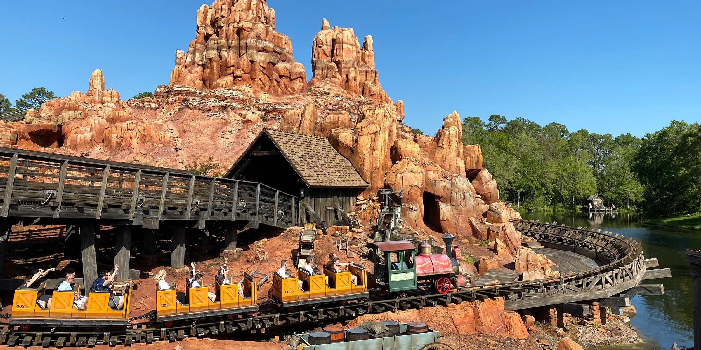 Big Thunder Mountain Railroad, Magic Kingdom