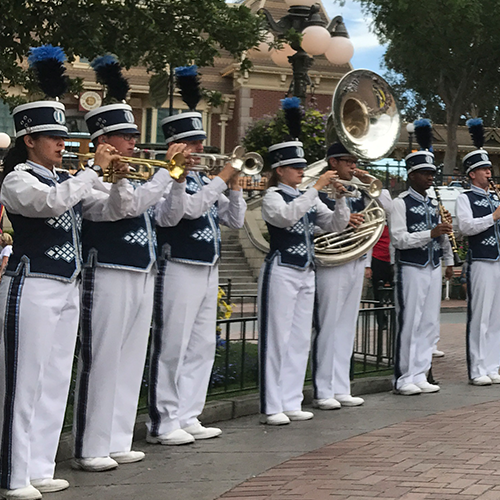 Disneyland Band at Main Street, U.S.A. Icon