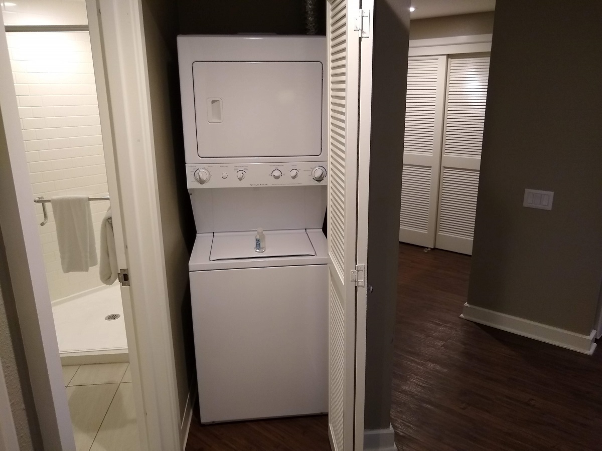 Boardwalk Villas 1- and 2-Bedroom Washer and Dryer
