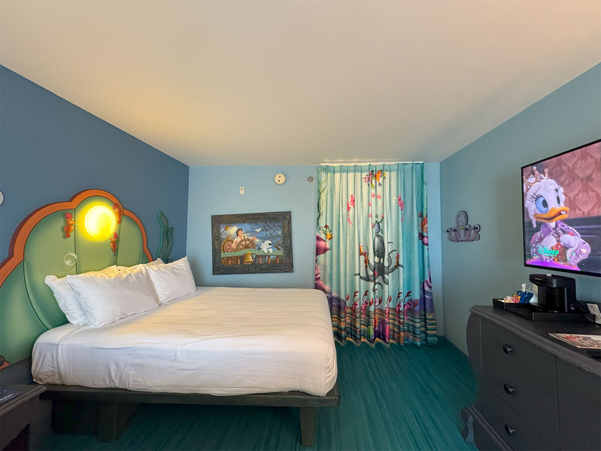 Little Mermaid King Bed