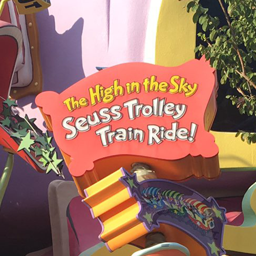 The High in the Sky Seuss Trolley Train Ride! Icon