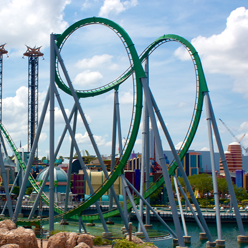 The Incredible Hulk Coaster Icon