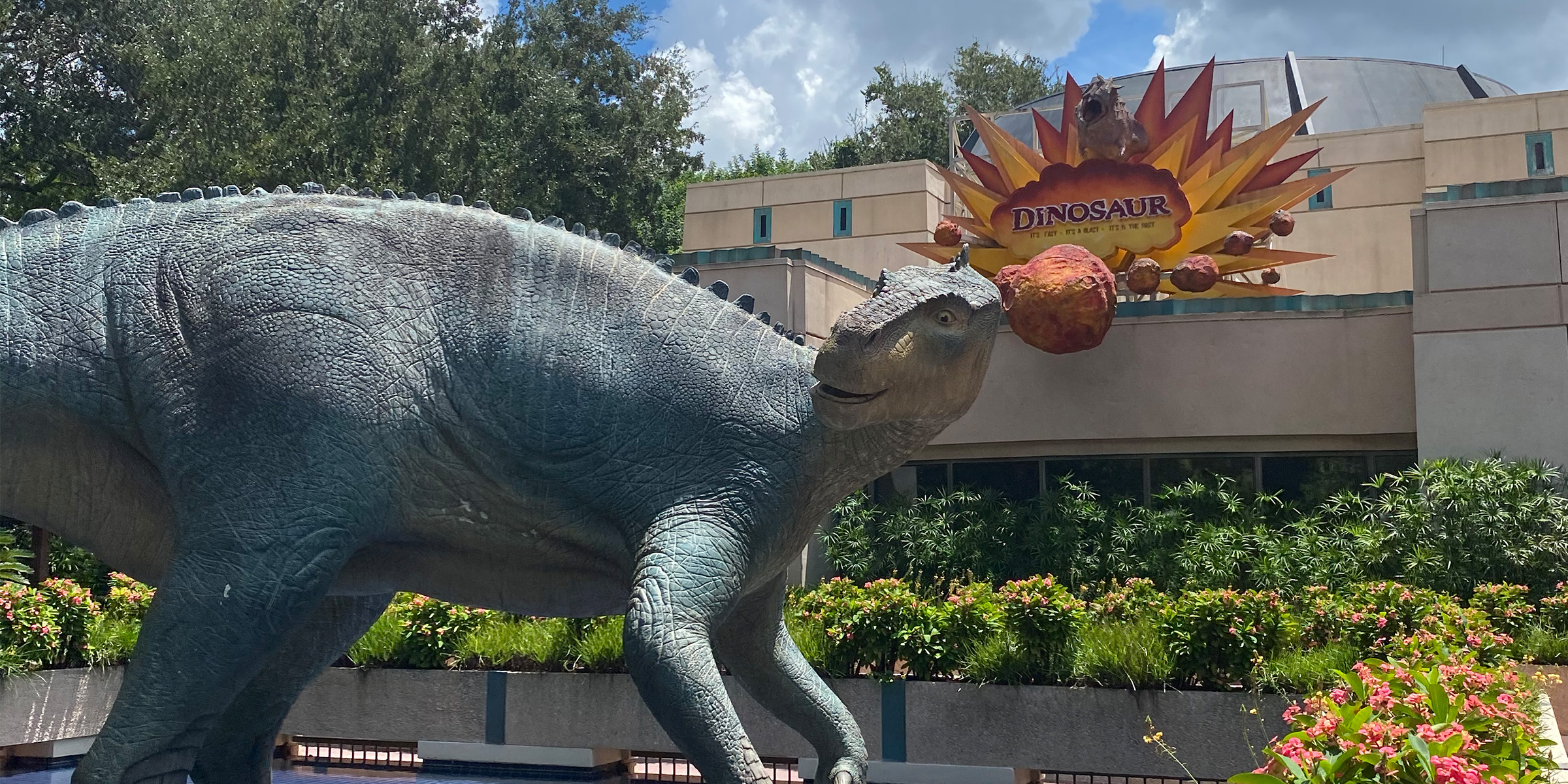 Dinosaur Moving Simulator Ride at Disney's Animal Kingdom Theme Park