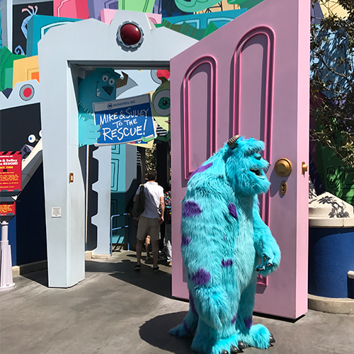 Look Closer: Monsters, Inc. Mike and Sulley to the Rescue! at Disney  California Adventure Park